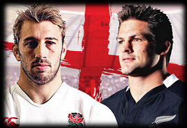 England New Zealand Chris Robshaw Richie McCaw